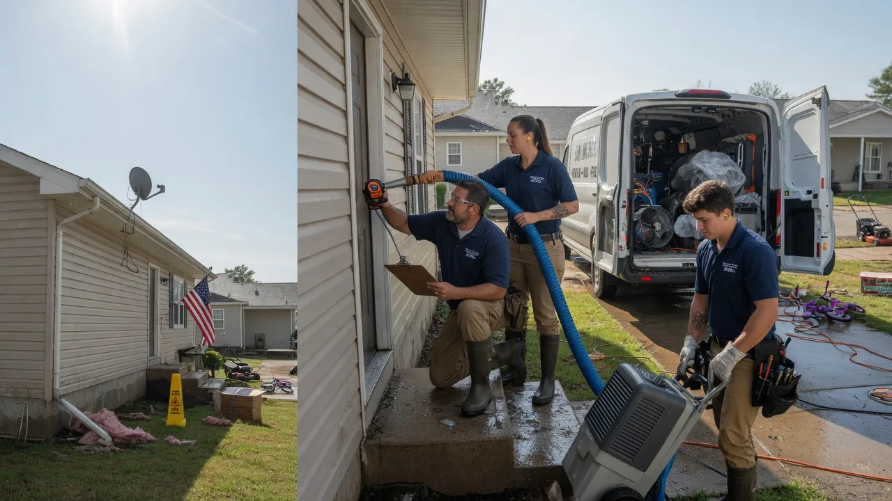 Ceiling Water Damage Restoration in Bristow, IA near me
